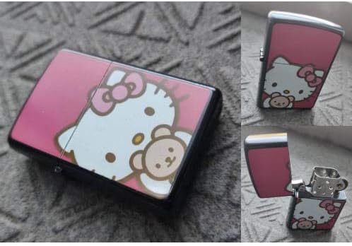 Amazon Co Jp オイルライター ハローキティ 桃顔全 マイメロディ ハロー キティ マイメロジッポ たばこ Zippo ホビー