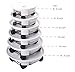 14'' (35.6cm) Plant Caddy With Wheels Black, Round Potted Plant Stand on Wheels Mover, Heavy Duty Plastic Potted Plant Stand With Wheels, Tray Pallet with Universal Wheels for Indoor Outdoor Home