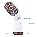 JCLOUD Essential Oil Diffuser, 100ML Aromatherapy Diffuser with Waterless Auto Shut-Off, Vintage Metal Diffusers for Essential Oils, Cool Mist Humidifier for Home