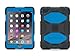 Griffin Survivor All-Terrain iPad Mini 1/2/3 Case with Stand - Impact-Resistant and Rugged Design, Blue/Smoke
