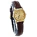 Casio Women's LTP1095Q-9B1 Brown Leather Quartz Watch with Gold Dial