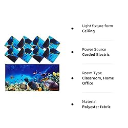 Patelai 8 Pack Fluorescent Light Covers for Ceiling