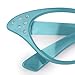 Hip Hop 50's Shop Kids Cat Eye Glasses (Child/Youth, Teal)