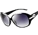 ATTCL 2016 Women Polarized UV400 Sunglasses Fashion Plaid Oversized Sunglasses