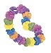 Child Luau Skirt & Lei Set - Vibrant & Tropical Design - Perfect for Parties, Hula Dance, Beach Fun