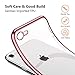 TORRAS Crystal Clear iPhone 8 Case/iPhone 7 Case, [Upgraded] Soft TPU with Stylish Edge Slim Thin Silicone Phone Cover Case for iPhone 7/8(4.7 inch), Rose Gold