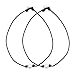 ❤️Jonerytime❤️Single Handmade Freshwater Pearl Choker Necklace On Black Cord for Women-2Pcs