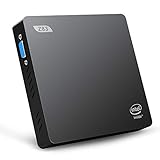 MFY Z83 Pro Fanless Mini PC Desktop, Supports Windows 10 Intel Atom x5-Z8350 Quad-Core, 1.44 GHz up to 1.92 GHz, 4GB RAM+64GB storage, WiFi/Bluetooth 4.0, Dual Output - VGA&HDMI