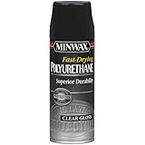 Minwax 33050000 Fast-Drying Polyurethane Aerosol, 11.5 ounce, Gloss