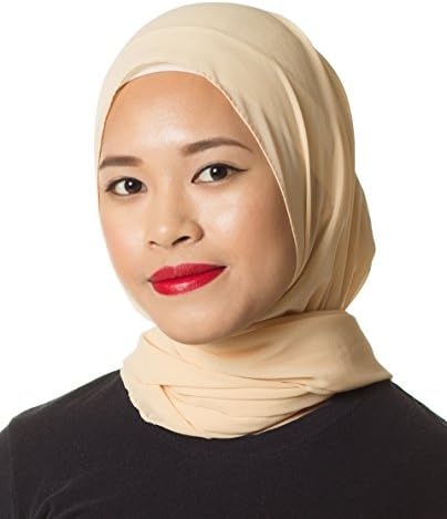 Ummah Couture Maxi Solid Chiffon Hijab (Scarf)