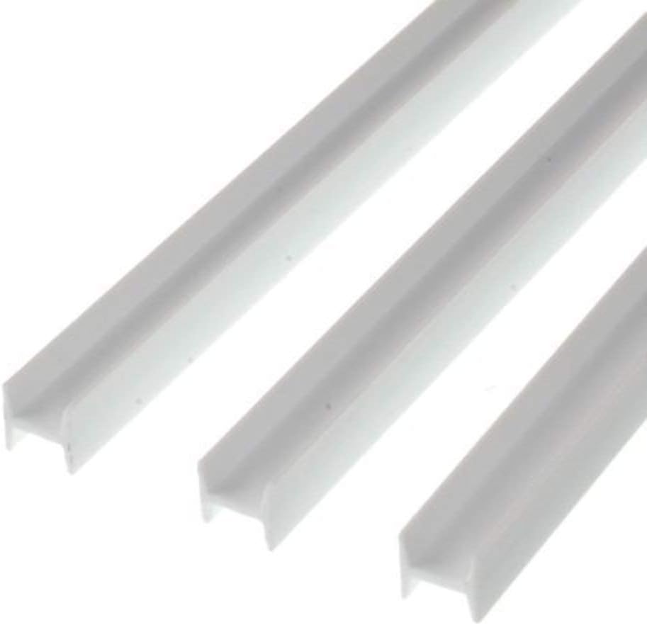Evergreen Scale Models H-Column 3/16" (3), EVG286