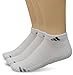 adidas Men's Cushioned Low Cut Socks (3-Pair), White/Black/Granite/Light Onix, Large, (Shoe Size 6-12)