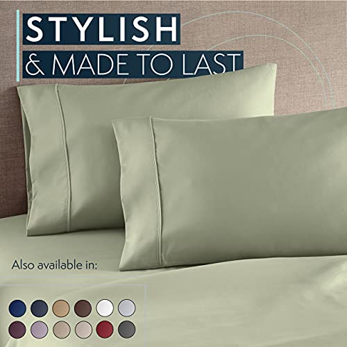 HC Collection Twin Bed Sheets Set Hotel Luxury, Lightweight, Soft