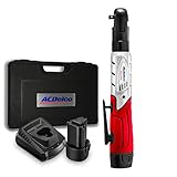 ACDelco ARW1201 Li-ion 12V 3/8" Ratchet Wrench w 2 battery, 57 ft-lbs