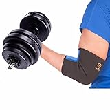 Elbow Brace Compression Support Sleeve. Support For Workouts, Golfers And Tennis Elbow, Arthritis, Tendonitis. Breathable Neoprene Elbow Support. Reduce Joint Pain During ANY Activity!