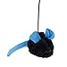 Downtown Pet Supply Small Cat Scratching Post with Mouse Cat Toy, 22