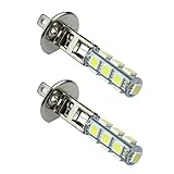 Fullkang 2x Car H1 13 SMD 5050 LED White Head Fog Headlight Light Lamp Bulb 12V