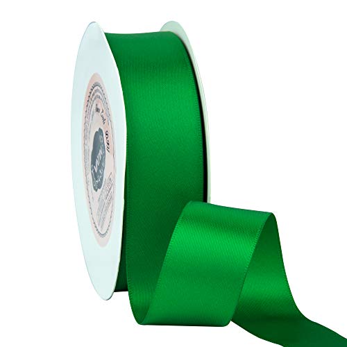 VATIN 1 inch Double Faced Polyester Satin Ribbon