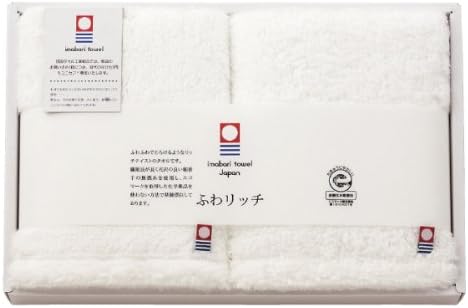 Imabari towel Fuwa rich non-twist face towel set of 2 (japan import)
