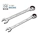 Capri Tools CP11601 1/4 in. Ratcheting Combination Wrench, True 100-Tooth, 3.6-Degree Swing Arc