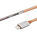 iPhone 6 Charger, 10 Ft Long, F-color Apple MFI Certified Nylon Braided 8 Pin Lightning Cable Cord to USB Cord for iPhone 6S 6 Plus 5 5S 5C, iPhone SE, iPad Air 2 Mini 4 3 2, iPad Pro Orange 3M