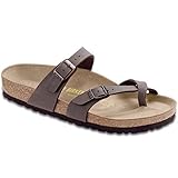 Birkenstock Women's Mayari Sandal Mocha Birkibuc, 7.5 Women/5.5 Men