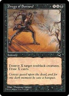 Amazon マジック ザ ギャザリング 英語 テンペスト 悲しみの残りカス Dregs Of Sorrow トレカ 通販