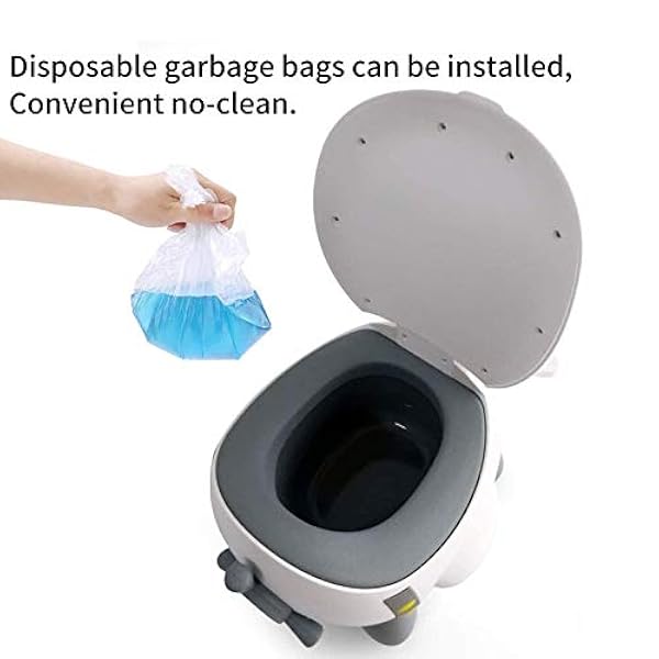 Petit Pot Bebe Toilette Toilettes Enfants Voyage Portable Formation Siege Confortable Dossier Urine Anti Eclaboussures Facile