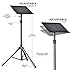 Professional Adjustable 32.3″ – 52″ Laptop DJ Mixer Tripod Stand | Lightweight & Portable 15.3″ x 12.2″ Tilted Tri-Pod Tray for Processors, Audio Controllers & Tablets | Raised Edges for Protectionthumb 4