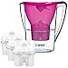 BWT Award Winning Austrian Quality Water Filter Pitcher, Patented Magnesium Technology for Superior Filtration and Taste