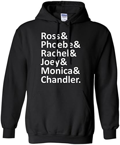 Friends Names Friends TV Show Unisex Hoodie Shirt