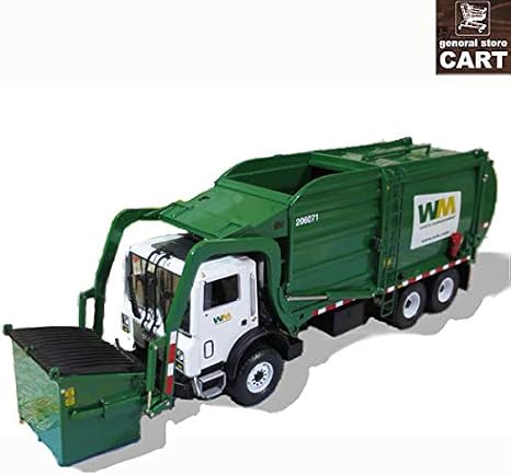 Amazon Co Jp 訳あり First Gear ダイキャストモデルカー 1 34 Wm社 Mack マック フロントエンドローダー アメリカの ゴミ回収車 ゴミ箱付 ホビー