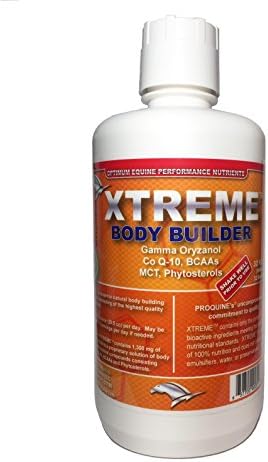 XTREME Equine Body Builder - Superior Gamma Oryzanol formula for more noticeable results. Builds Horse Body Mass Rapidly - Promotes Appetite - Unmatched Formula - 32 oz.