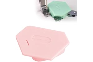 FODEUXP 2025 New Magnetic Seam Guide for Sewing Machine, Multifucntional Magnetic Seam Guide with Scale, Polygonal Strong Magnetic Gauge, Seam Guide Hemmer, Sewing Tools Supplies (Pink)