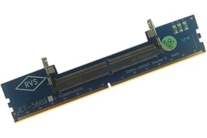 Lapto RAM to SO DDR5 U-DIMM Desktop Adapter Card, Memory Tester SO to DDR5 U-DIMM Converter (Blue)