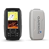 Garmin STRIKER PLUS 4cv Bundle with CV20-TM transducer and Protective Cover, 4 inches 010-01871-00