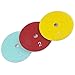 Flexible Dry and Wet Diamond 3 Step Polishing Pads,for Granite and Marble Set of 3 Pieces 4 Inch