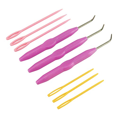 2 LAYOER+Crochet+Needles+Knitter+Knitting