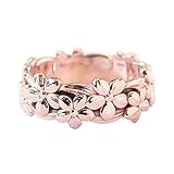 Simayixx Ring,Fashionable Wedding Ring Plum Blossom