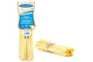 Giusto Sapore Italian Pasta - Linguine 454g - Premium Organic Bronze Drawn Durum Wheat Semolina Gourmet Pasta Brand - Imported from Italy and Family Owned