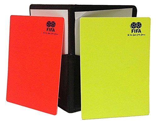 Binglinghua Sport Football Soccer Referee Wallet Notebook with Red Card and Yellow Card - Thumbnail 3