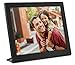NIX Advance 15 Inch USB Digital Picture Frame - IPS Display, Auto-Rotate, Motion Sensor, Remote Control - Mix Photos and Videos in The Same Slideshow