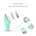 Brillante Baby Hair Clipper, Ultra Quiet & Safe Ceramic Blade, IPX7 Waterproof Professional Infant & Child Hair Cutting Kit, USB Chargeable Electric Cordless Hair Trimmer for Baby Infant Kids Children