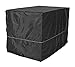 MidWest Homes for Pets XL Dog Crate Cover, Black Polyester Privacy Kennel Cover Fits Most 48-inch Crates, Machine Washable, Reduces Barking & Chewing
