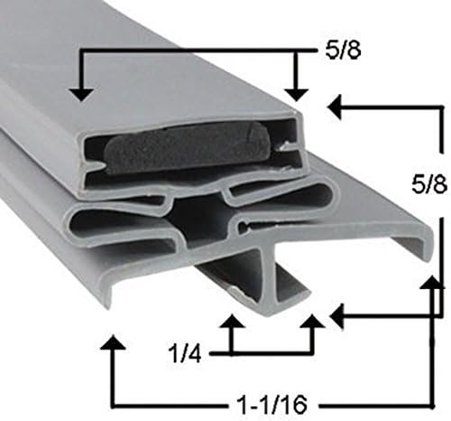 Master-Bilt Part# 37-01220 Magentic Door Gasket by Cooler Door Gaskets