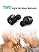 Truly Wireless Earbuds,TeckEpic X1T Bluetooth 4.2 Headphones Mini Headsets Noise-Cancelling Invisible Twins Stereo Earphones with Mic for iPhone,Samsung,Android Phone, all Bluetooth Enabled Devices