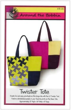 Around The Bobbin Twister Tote Pattern