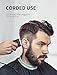 WONER Hair Clippers, Cordless Rechargeable Hair trimmer for Families,13-piece Electric Haircut Kit for Beginners Friendly Men