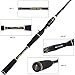 trout boy Casting Spinning Fishing Rod, 36 Ton Carbon Fiber, Fuji O-Ring Line Guides, EVA Fore Grip Ultra Light Fishing Pole (Casting Twin-Tip 2-Piece, 6'6