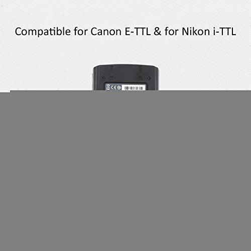 Kamerablitz Tr-982ii TTL 1/8000 Wireless Master Slave Blitz Speedlite für für Canon für Nikon SLR Kamera Schwarz – Bild 3